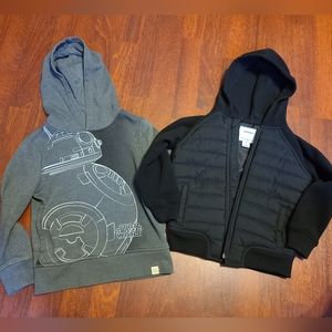 Jacket/sweater bundle 4-5T